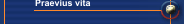 Praevius vita